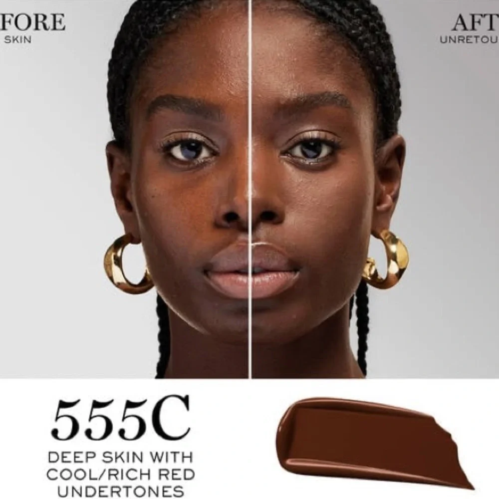 LANCÔME FOUNDATION SUEDE 555C SUEDE TEINT IDOLE ULTRA WEAR NEW IN BOX